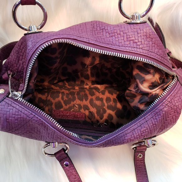 NWT Leather Mulberry B. Makowsky Satchel - Picture 10 of 10